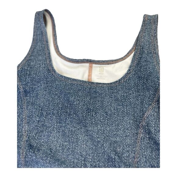 Ideology - Denim Color Crop Tank Top (NWOT) - Picture 5 of 8